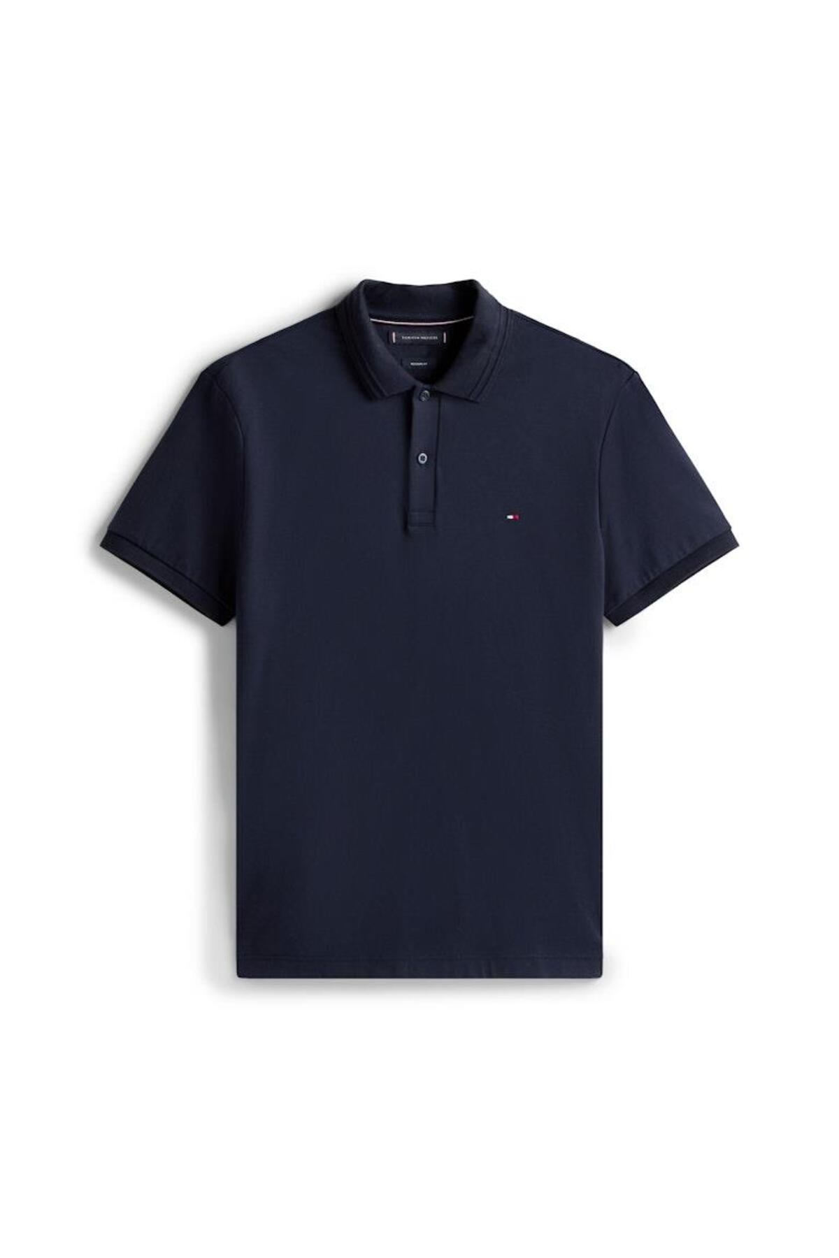 پولوشرت مردانه یقه پلو | تامی هیلفیگر Tommy Hilfiger MW0MW38983DW5 VN - تصویر 4