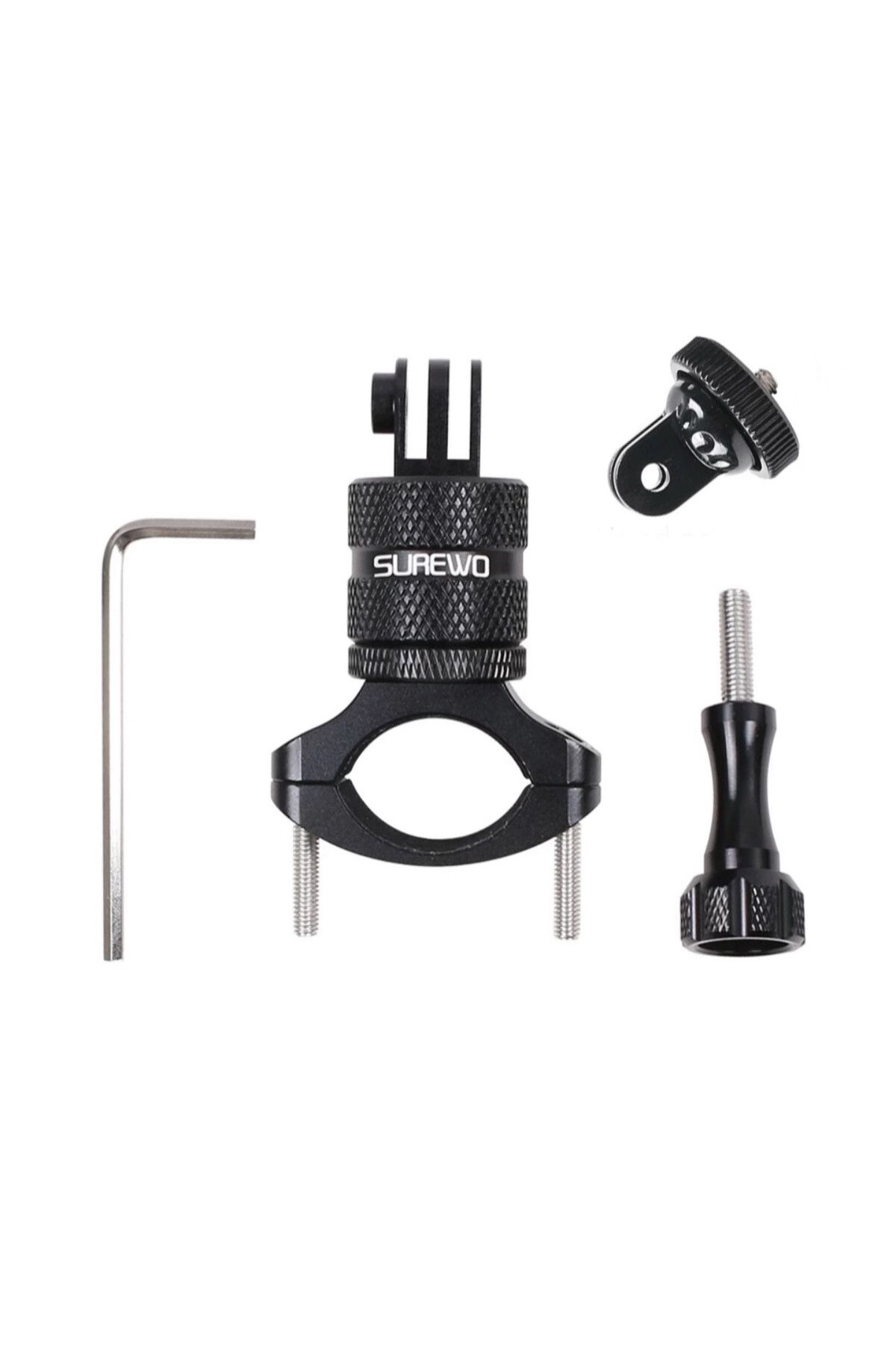 SUREWO-Handlebar Camera Mount, , Rotating, Compatible with Gopro Hero 13, Insta 360 X5 1
