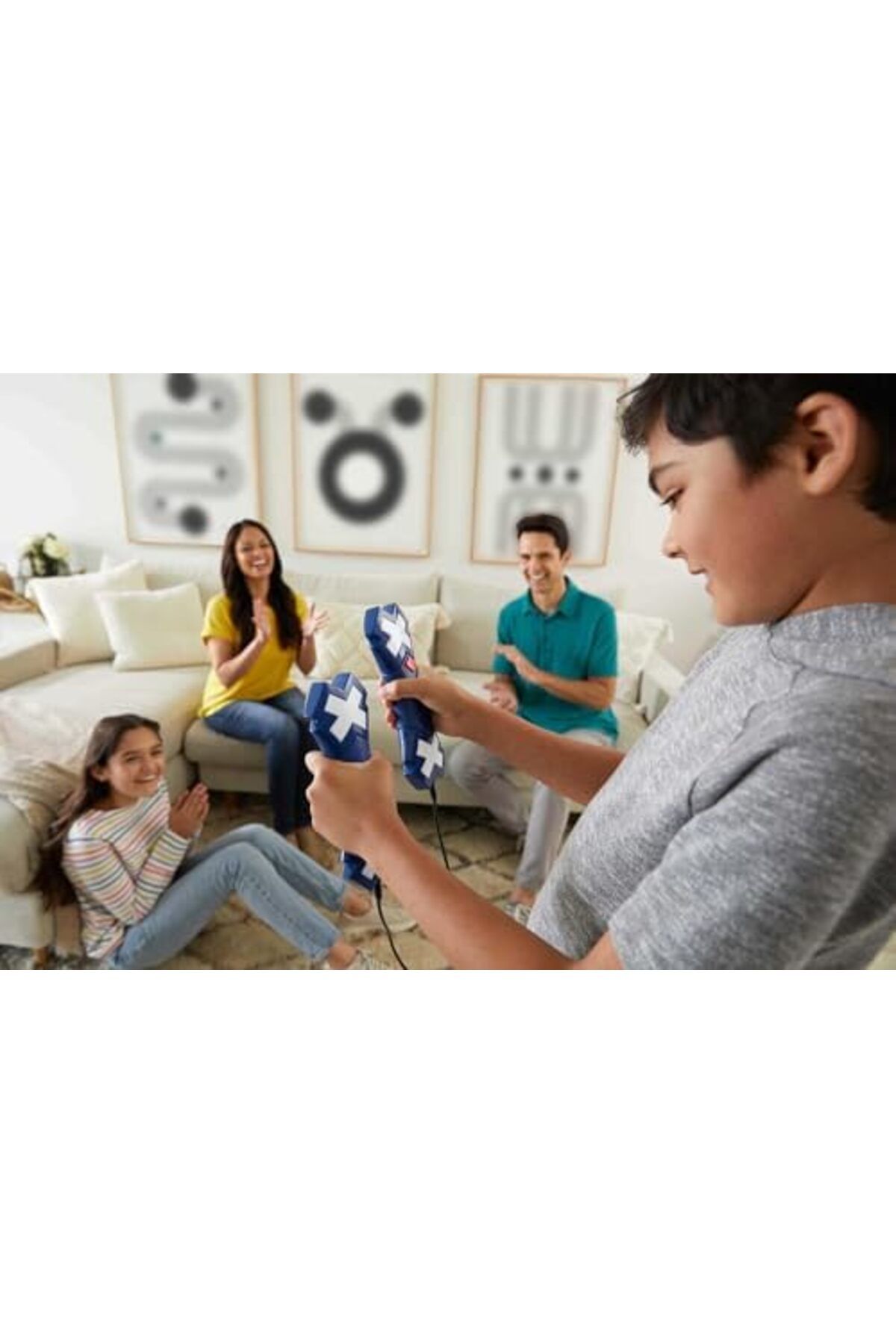 Mattel Games-Mattel Crossed Signals Electronic Game with Pair of Talking Light Wands, Play Solo or with Up to 4 P 2