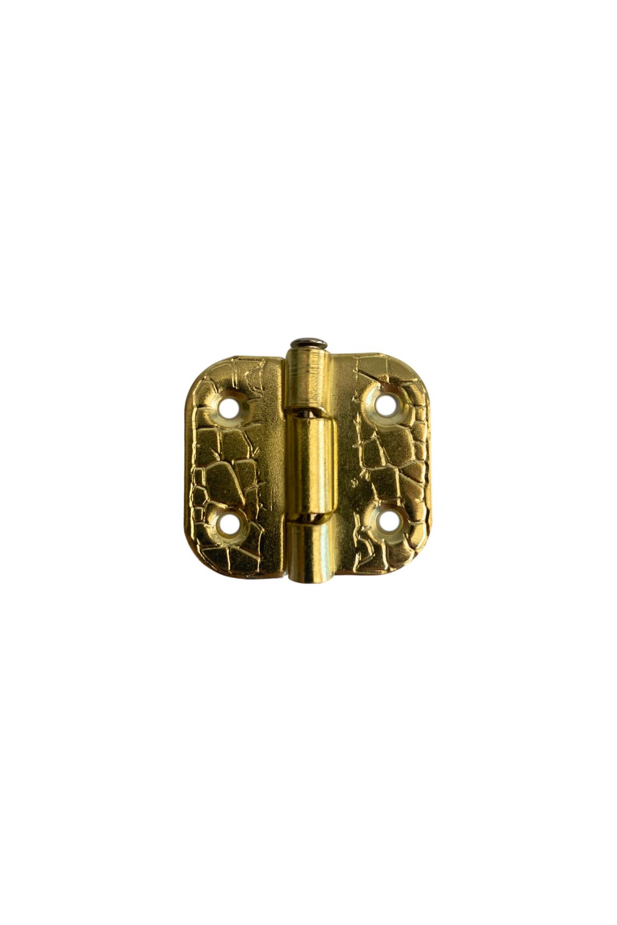 DSYapıAksesuar-Backgammon Hinge Furniture Box Hinge with Stop (Gold) (4 Pcs) (Width: 3cm Length: 3cm) 3