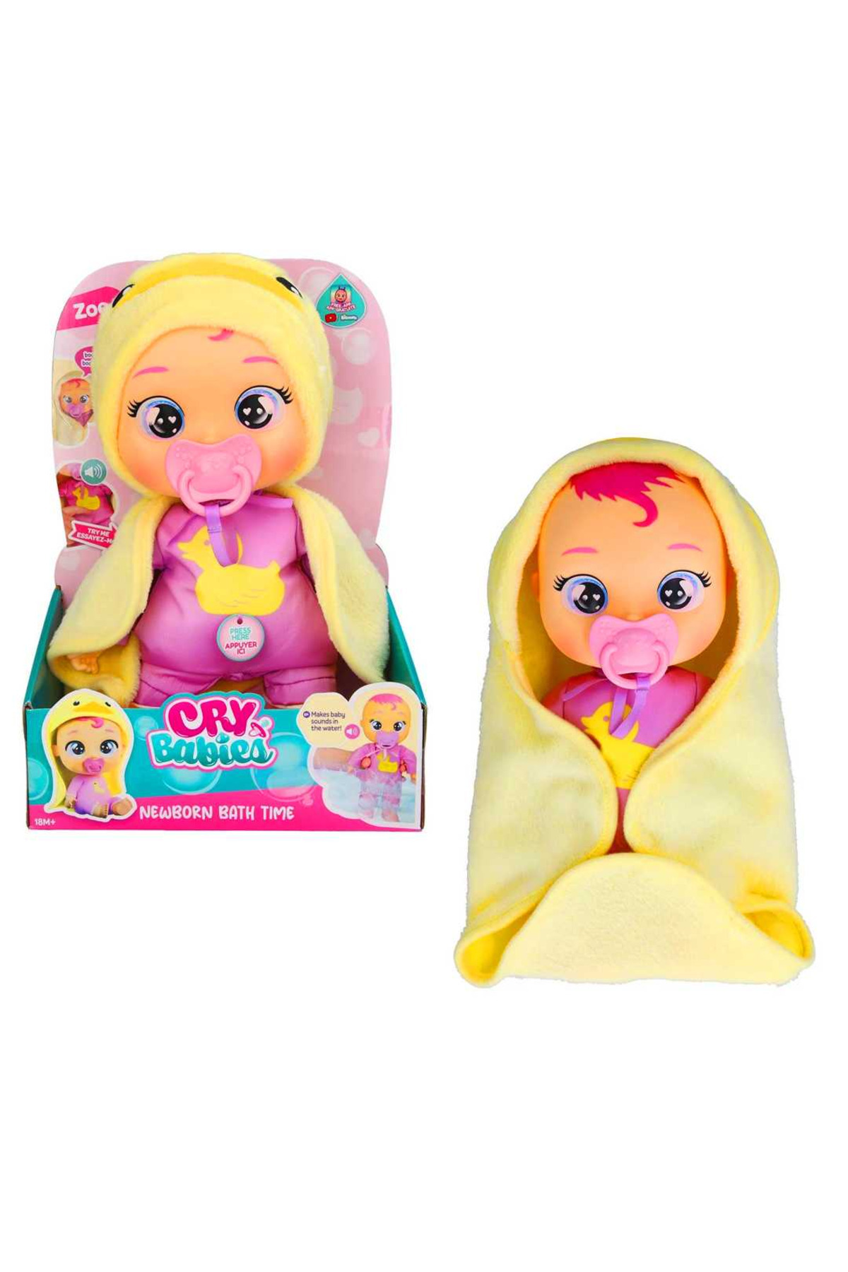 Genel Markalar BABİES LOVE CYB67200 AĞLAYAN BEBEK BANYO ZAMANI ZOE 18M+(1 ADET FİYATIDIR) fotoğrafı 2 (önizleme)