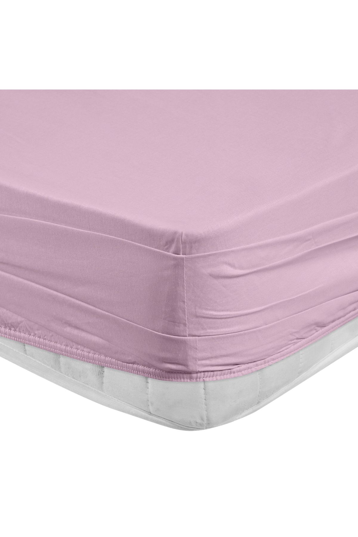 Altınbaşak-Freesia Μονό Εφαρμοσμένο Σεντόνι Ranforce 120x200+35 cm Λιλά 3
