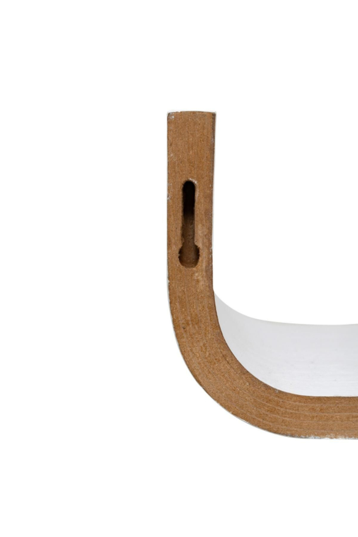 Five Simply Smart-Fixy Curved Rectangular floating Wall Shelf 80 cm 3
