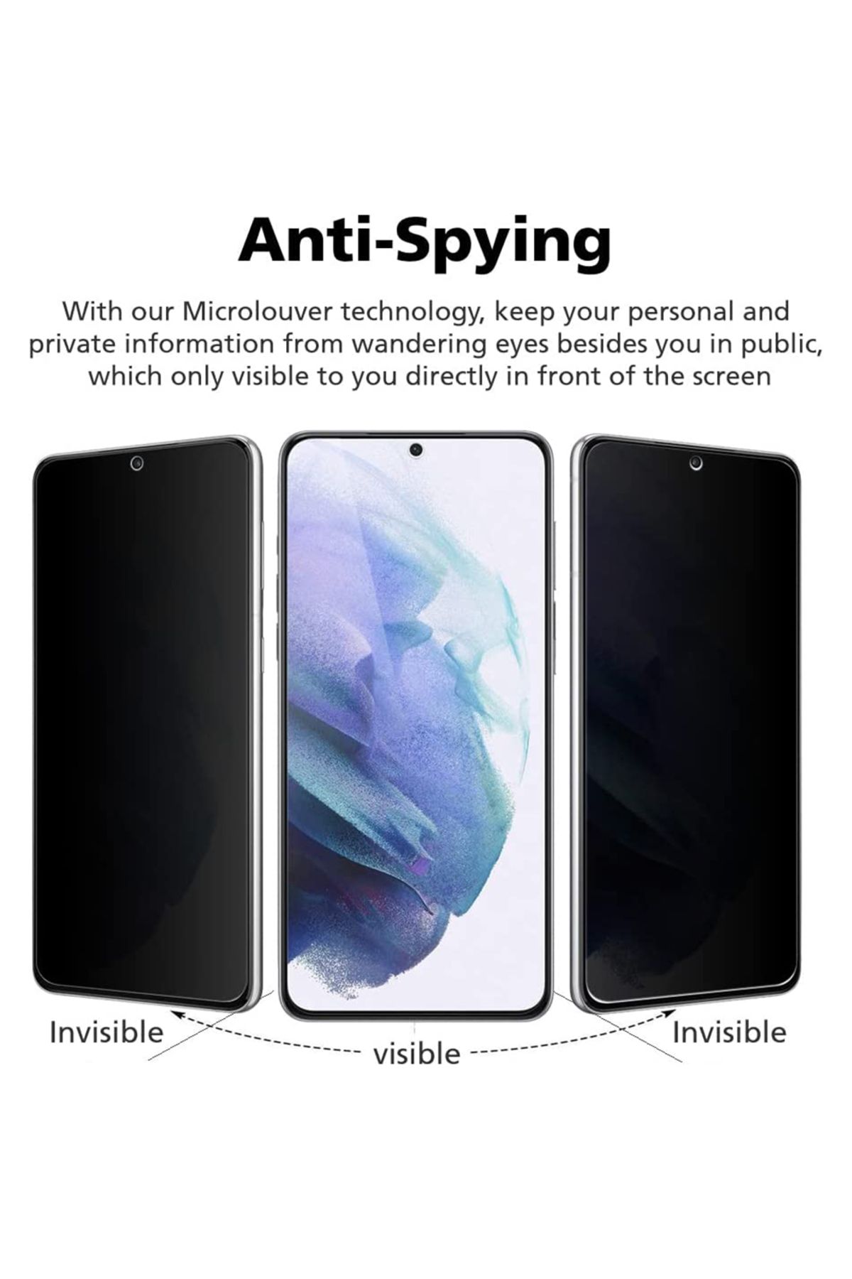 FONIX-Husa de protecție Privacy PolyFlex compatibilă cu Tecno Spark Go 1S, prietenoasă cu carcasa 2