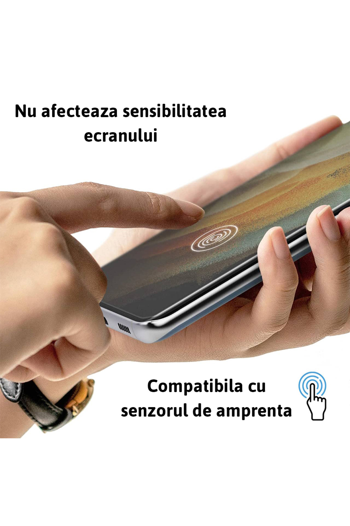 FONIX-EyeSafe Screen Protector compatible with Tecno Camon 40, Anti Blue Light Filter, Full Cover 4