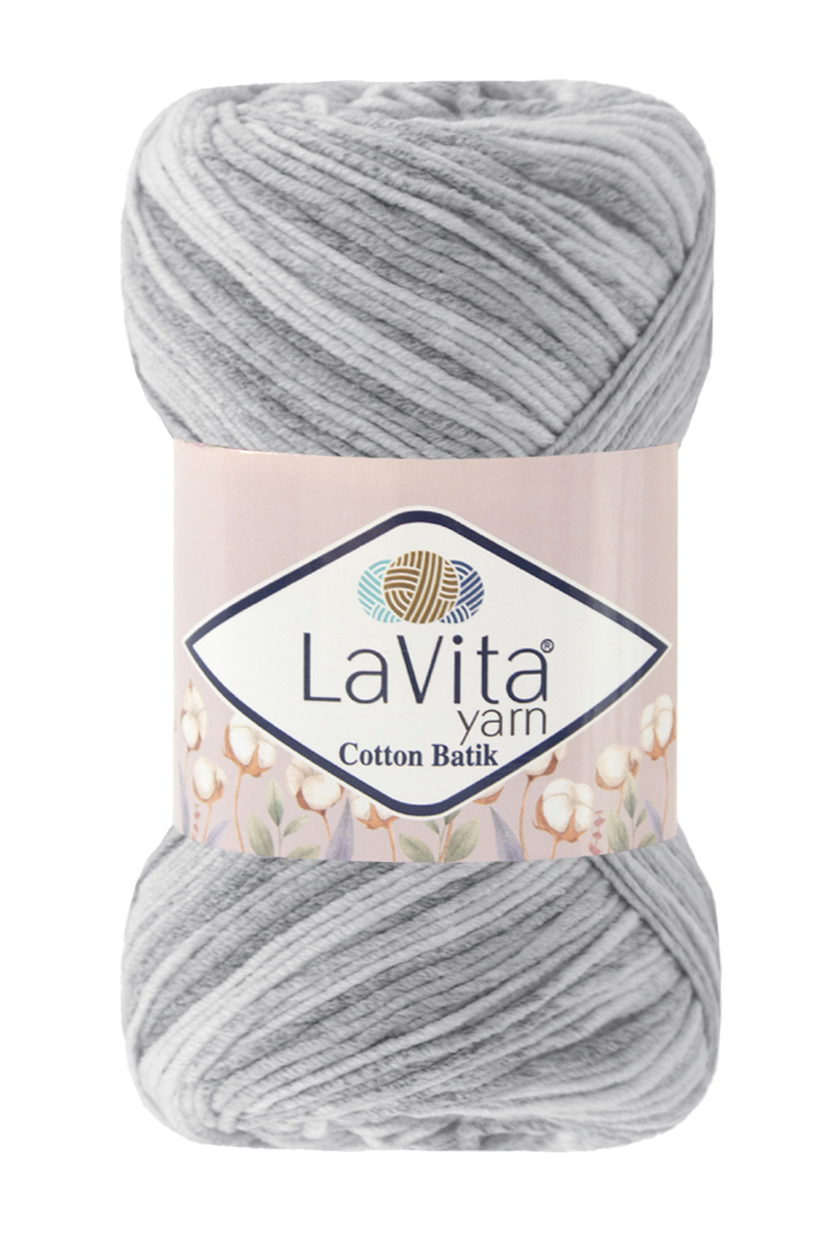 Cotton Batik Hand Knitting Yarn 60% Cotton 40% Acrylic 100gr (CB09 CAMELLIA)