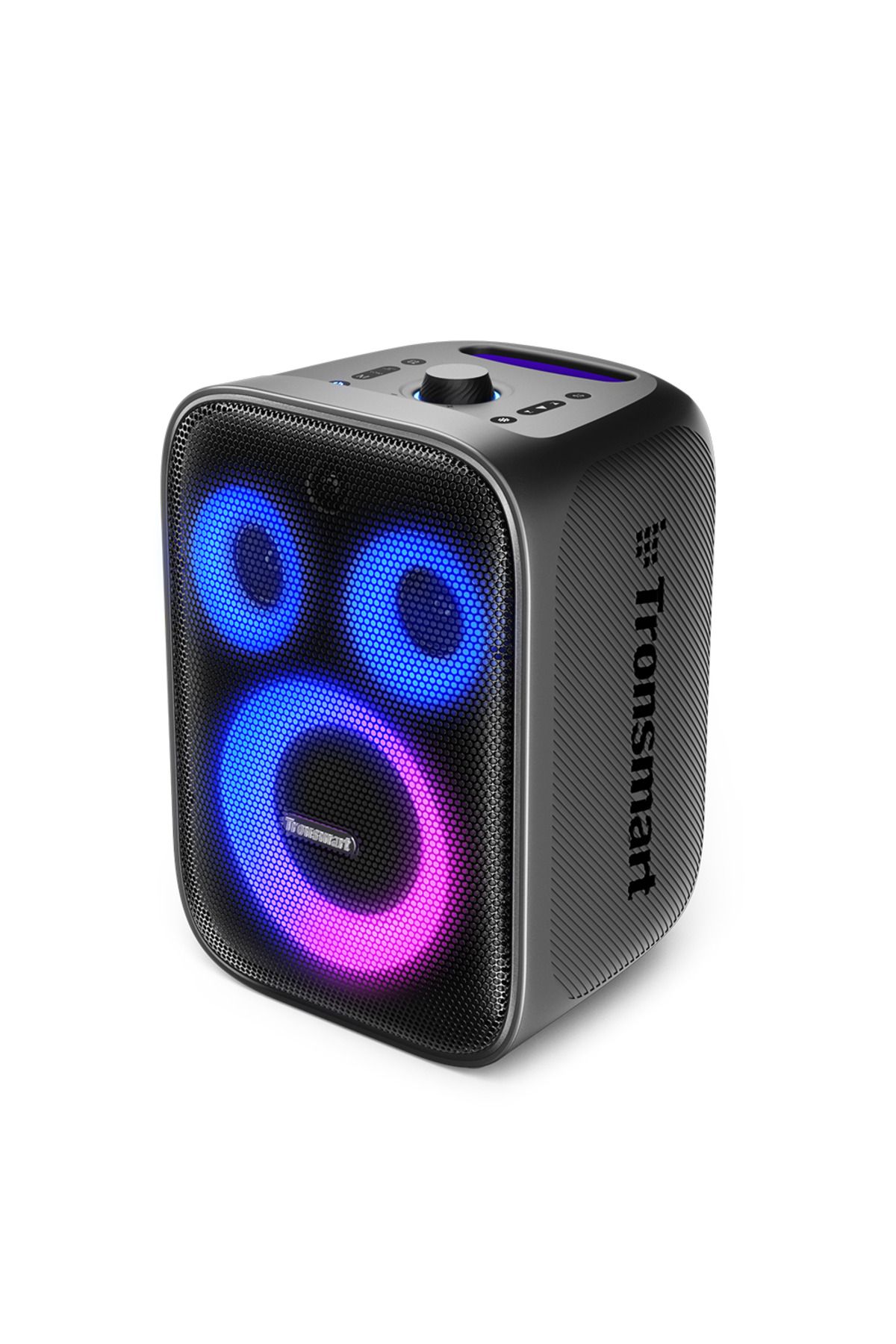 Tronsmart-Głośnik bezprzewodowy Halo 200 120W + 2 mikrofony do karaoke - czarny 2