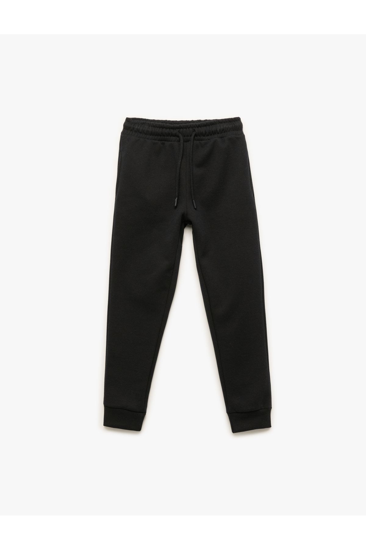 Koton-Basic Jogger Sweatpants with Elastic Waist and Pockets 1