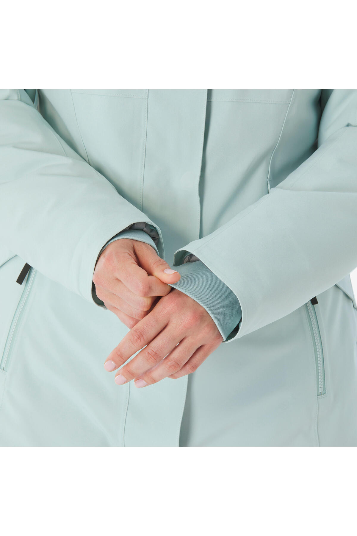 Decathlon  Quechua Kadın Outdoor Su Geçirmez Kar Montu/Kışlık Mont - Yeşil - NH500 -10 °C - Görsel 8