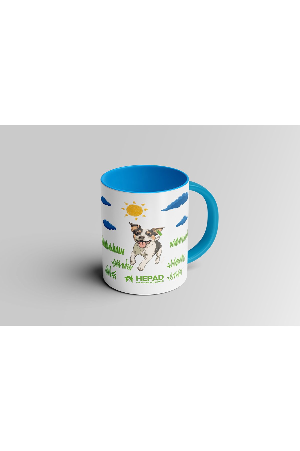 Dog Nature Patterned Mug