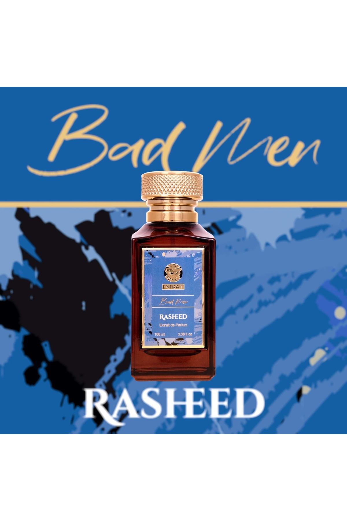 Rasheed-Bad Man, Perfume Extract, Men, 100 ml, 100 ml 3
