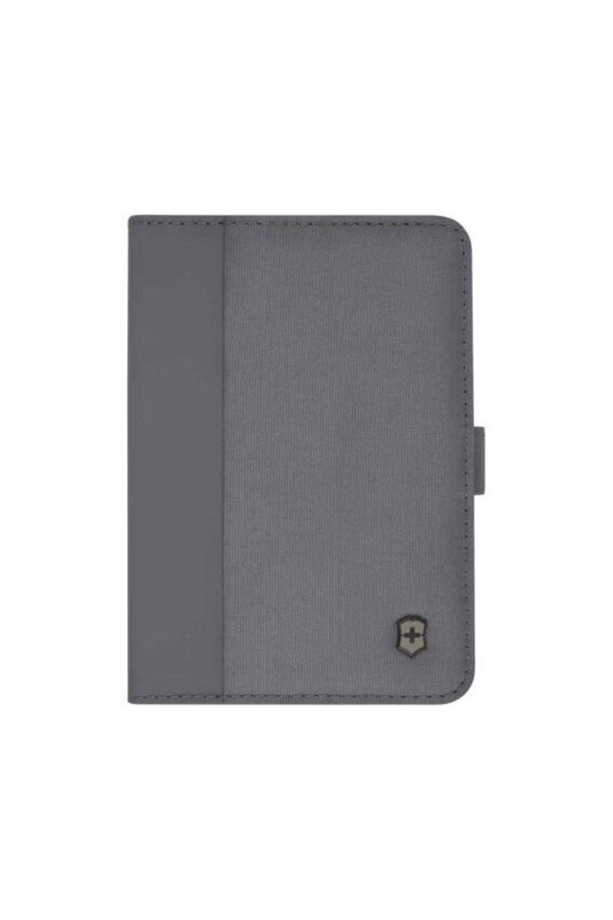 VICTORINOX VG 653362 Travel Essentıal Pasaport Portföy Cüzdan,Gri