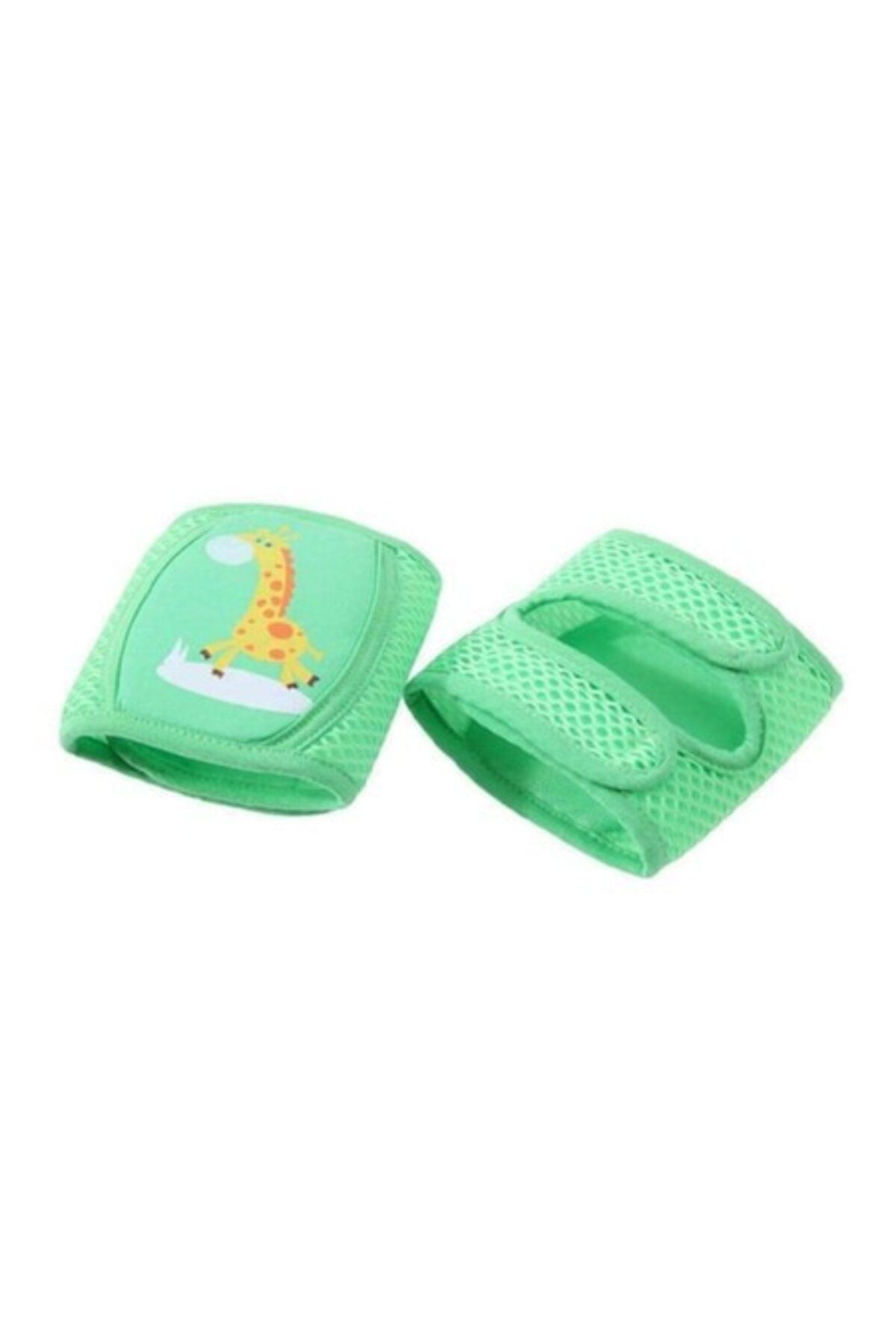 KERNOWSUN-Non-Slip Knee Pads for Babies, Giraffe Design, Green – 1