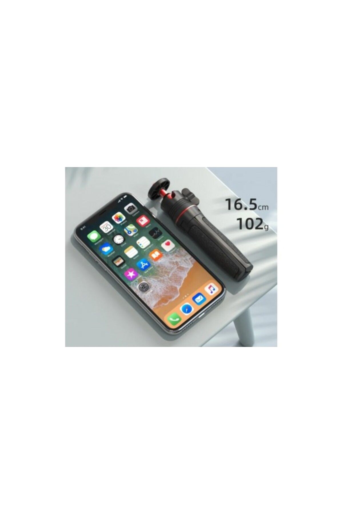 SUREWO-Mini tripod and selfie stick, Surewo, compatible with GoPro Hero 13,12,11,10,9, Insta360 X3, black 5