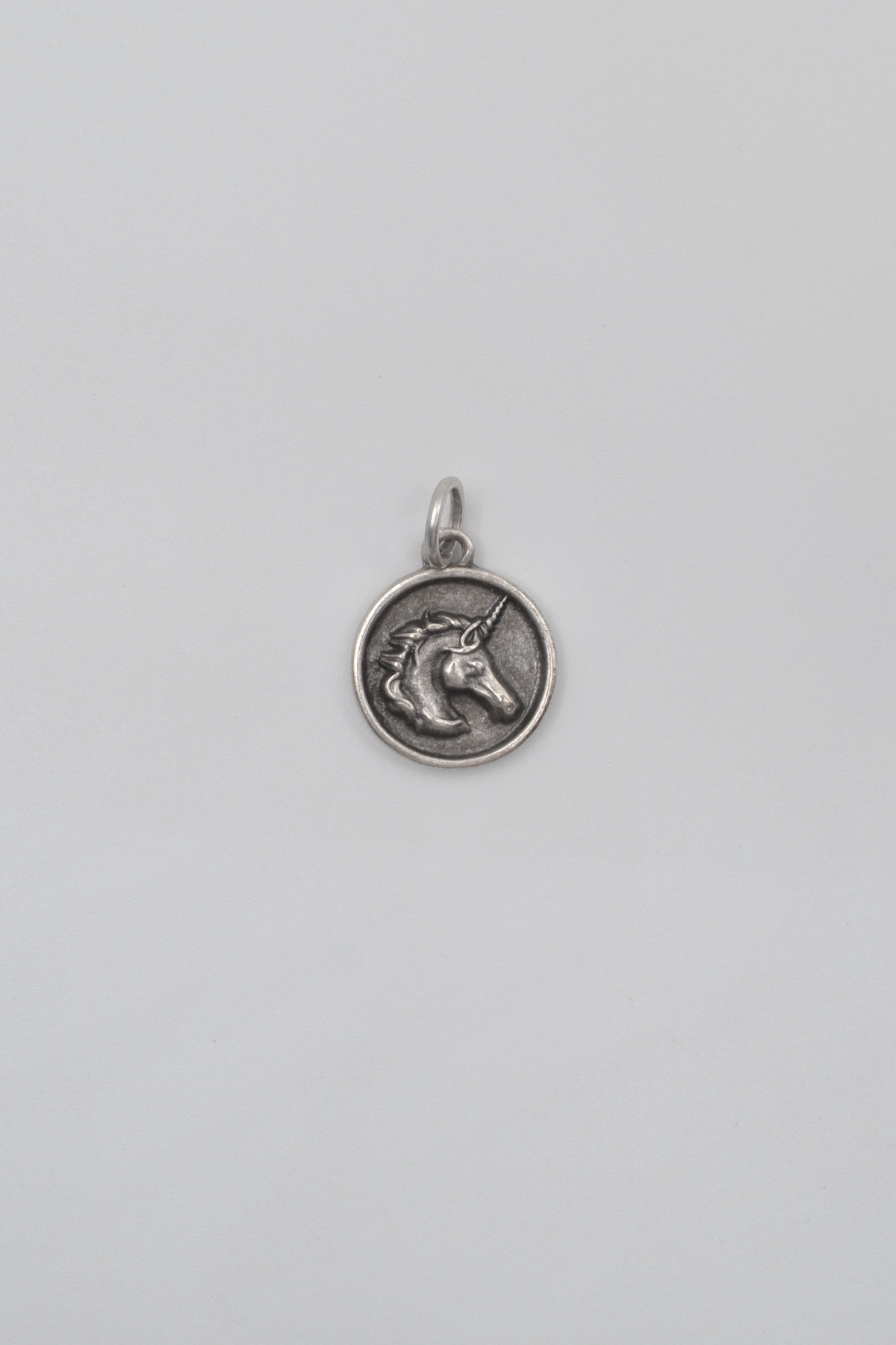 Bu Farklı Unicorn - Tekboynuz Kolye Ucu - Antik Gümüş Kaplama - Kadın Erkek