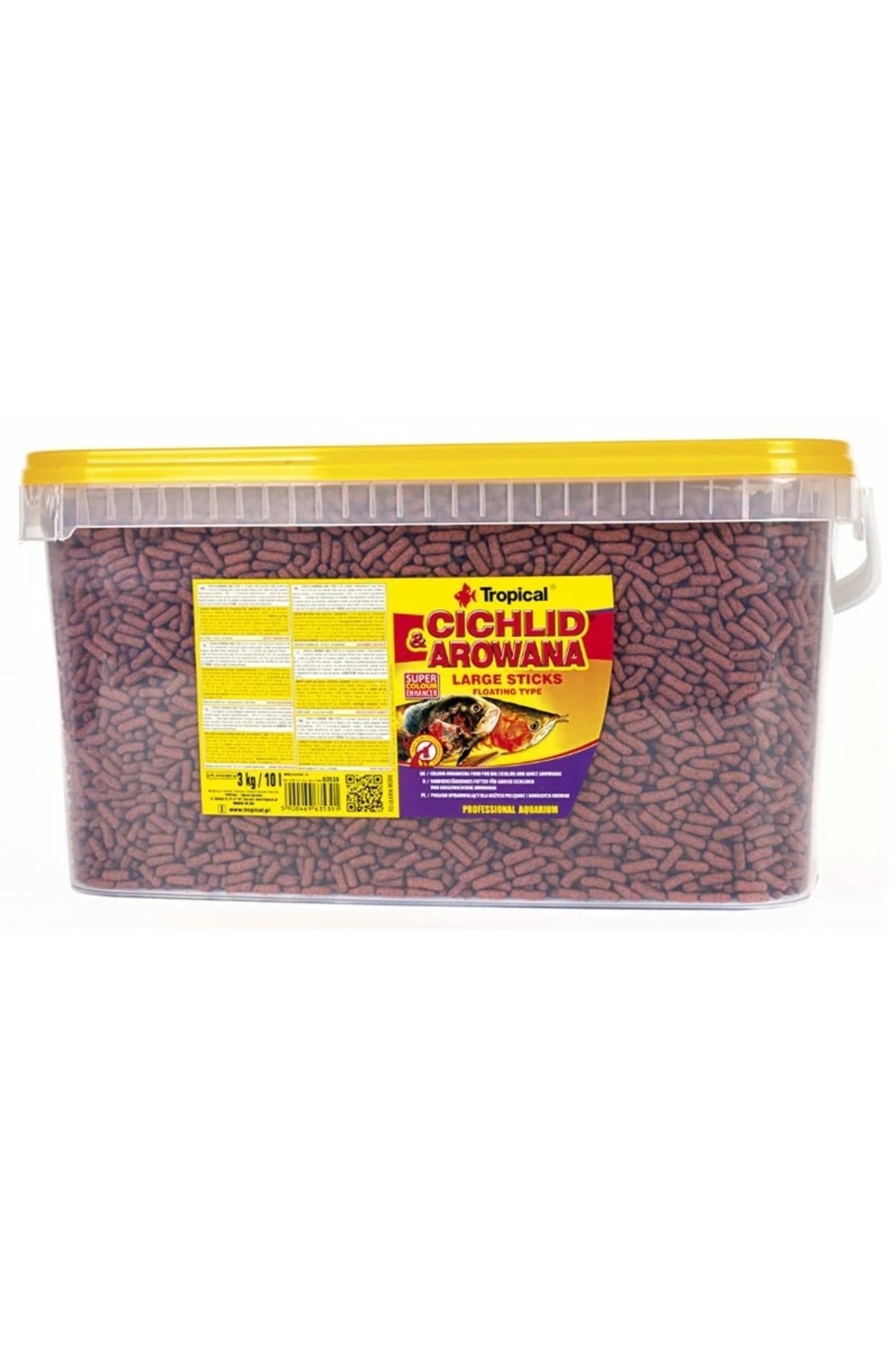 Tropical Cichlid & Arowana Large Sticks 100gr