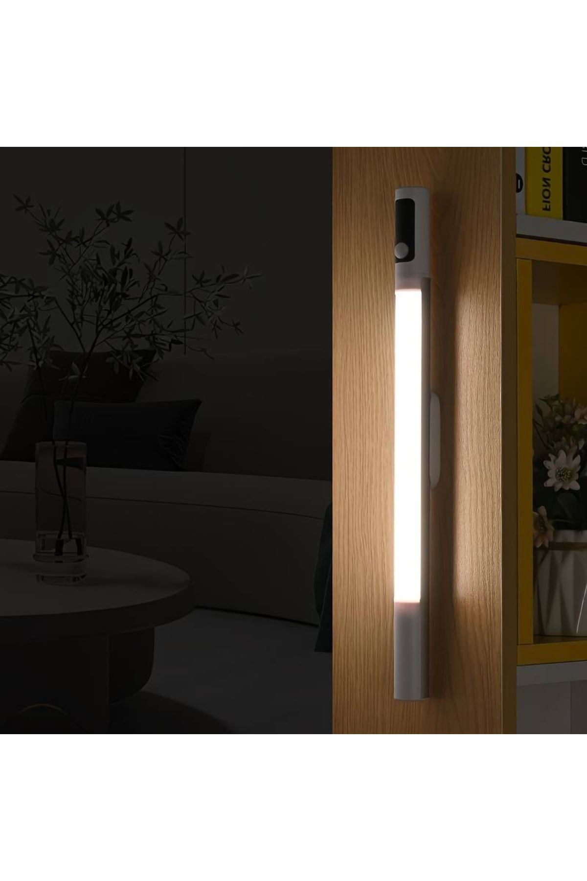 miraza-Smart LED Lamp with Motion Sensor, 2000mAh, USB-C, Digital Display, Rotating Sensors 2