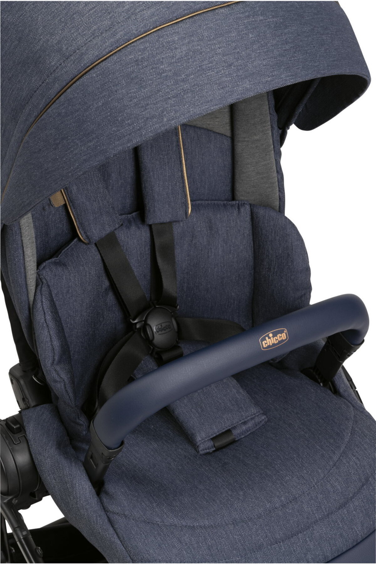 Chicco One4ever Lounge Çift Yönlü Kabin Boy Bebek Arabası - Black Beauty Siyah fotoğrafı 5 (önizleme)