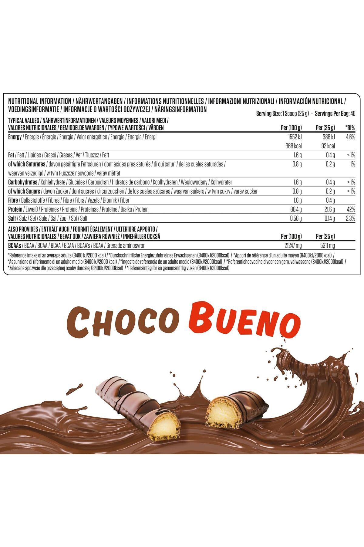 applied nutrition-ISO-XP 100% Whey Protein Isolate, Chocolate Bueno, 1 kg 5