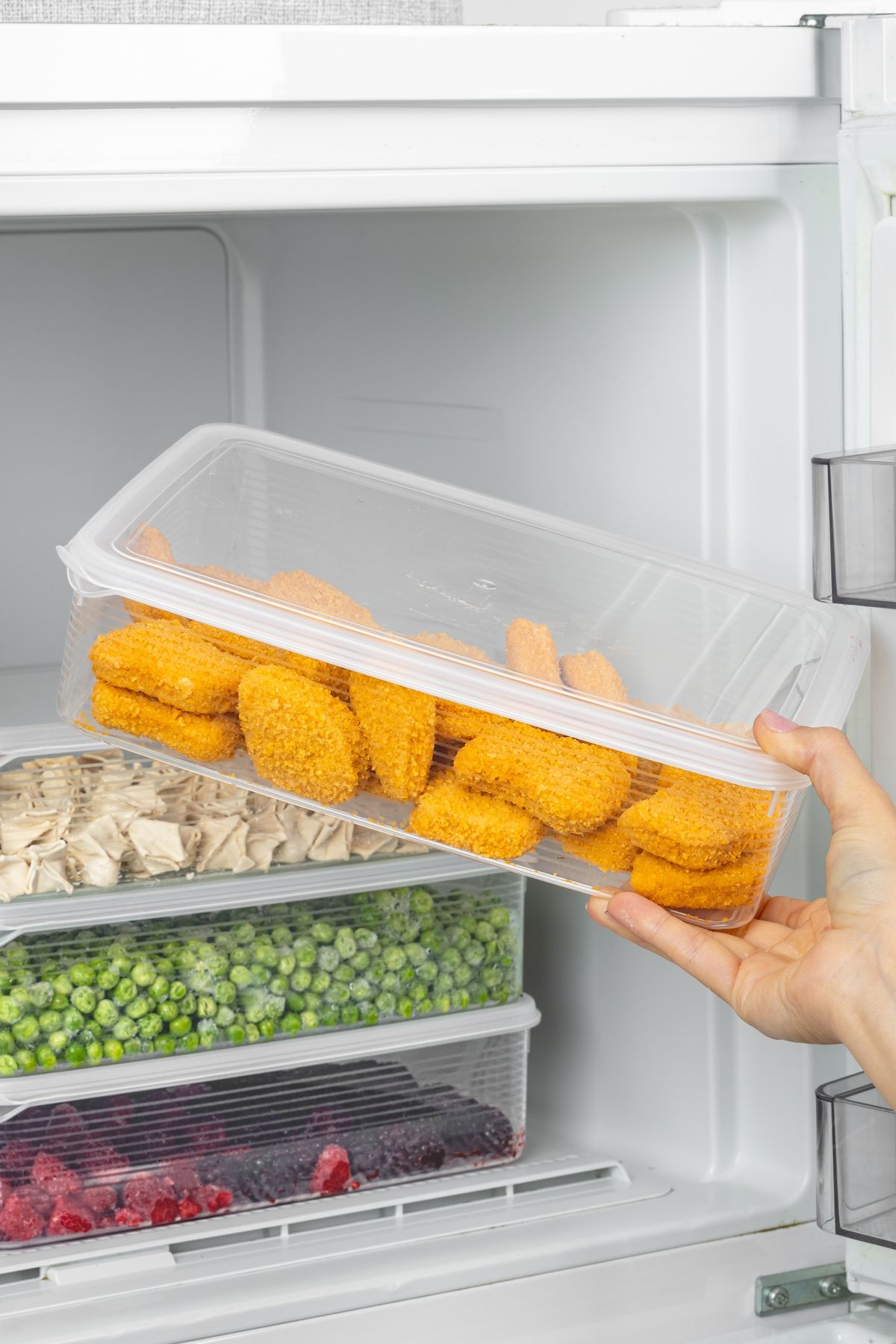 BRAMBLE LIFE-3.5 Lt Rectangular Food Pulses Storage Container Set 5