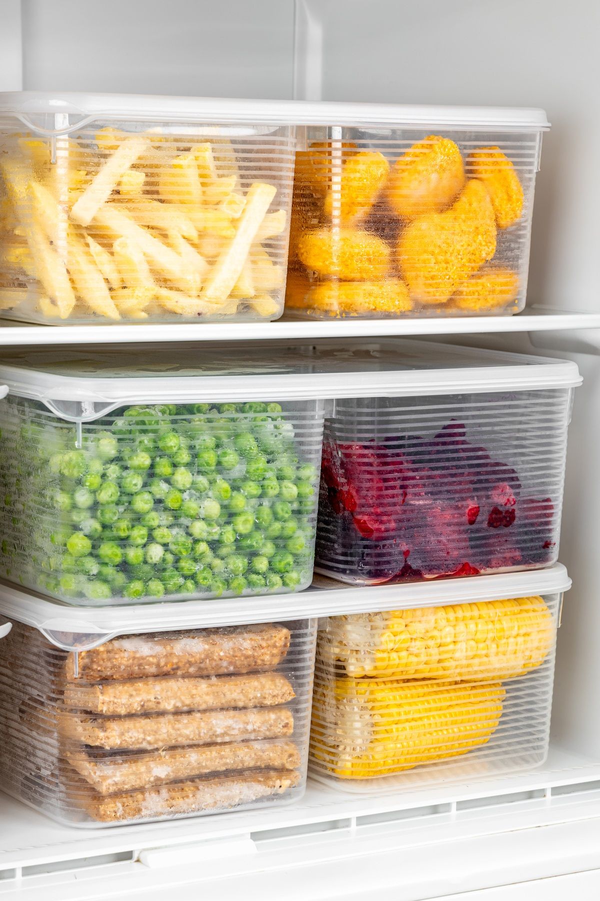 BRAMBLE LIFE-4.5 Lt 2 Compartment Rectangular Food Pulses Storage Container Set 6