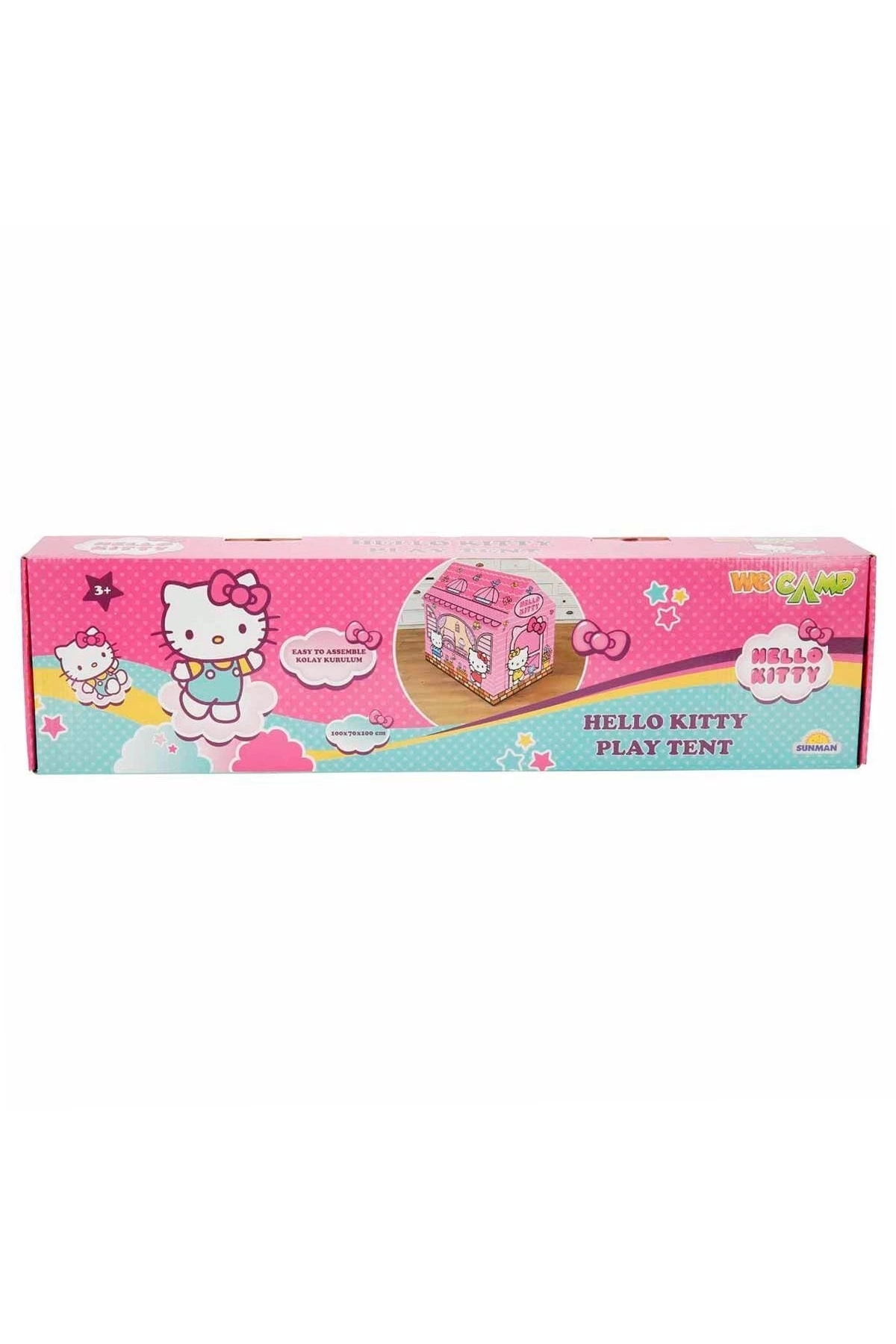 Genel Markalar 4847 Hello Kitty Oyun Çadırı 100X70X100 cm fotoğrafı 3 (önizleme)