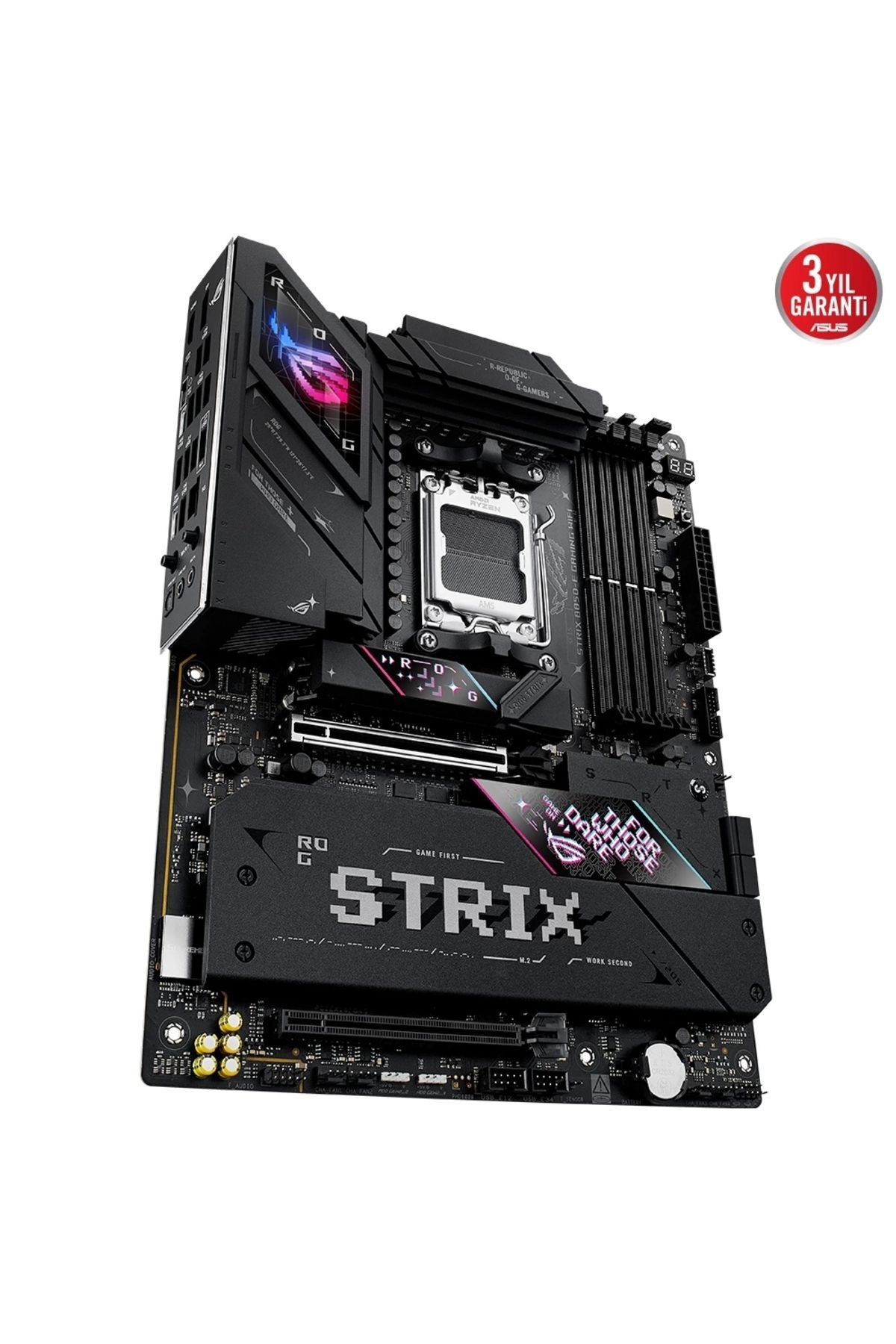 ASUS-ROG STRIX B850-E GAMING WIFI AM5 DDR5 مُعَزِّف GLAN DP/HDMI/USB SATA3 USB3.2 ATX 8