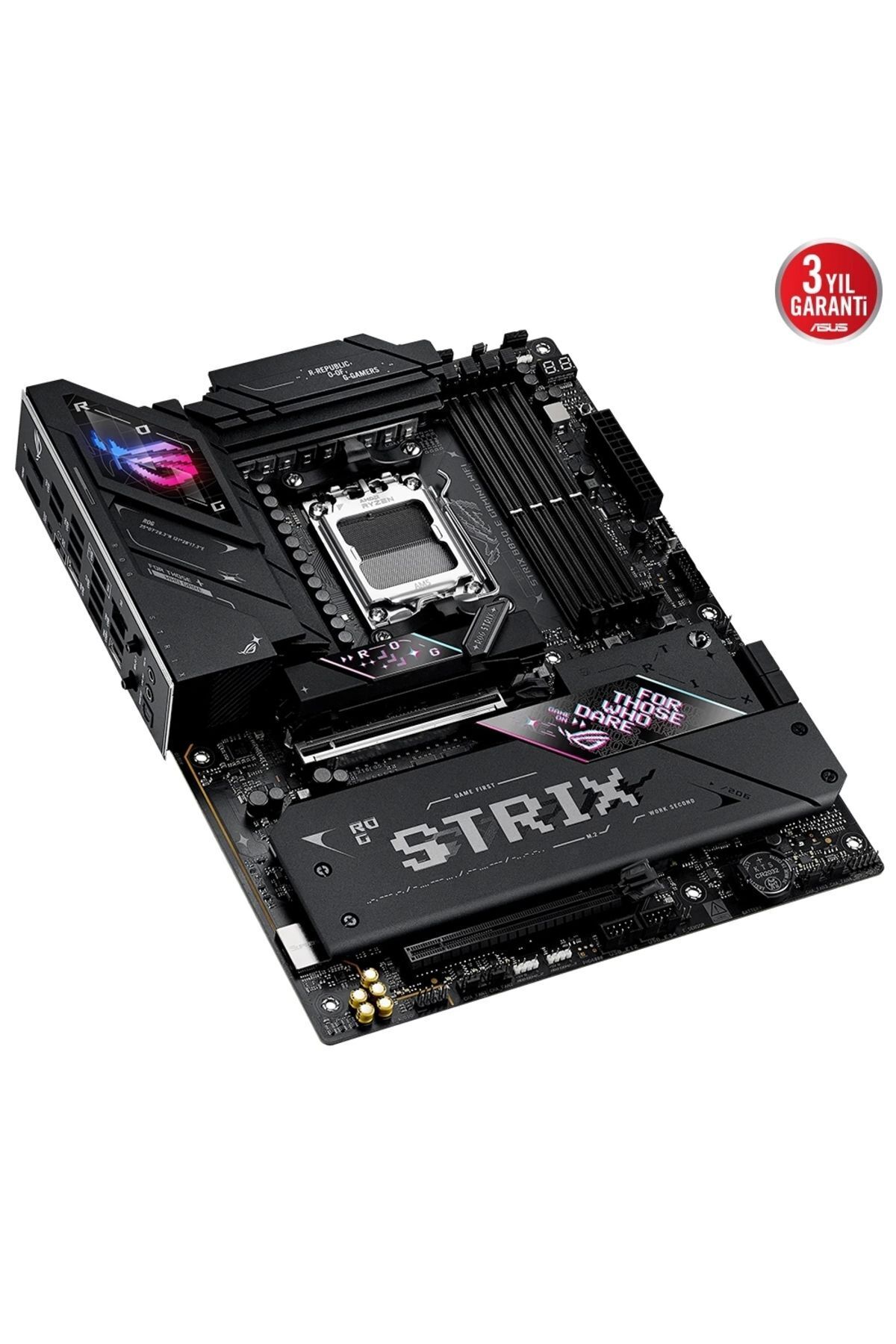 ASUS-ROG STRIX B850-E GAMING WIFI AM5 DDR5 مُعَزِّف GLAN DP/HDMI/USB SATA3 USB3.2 ATX 3
