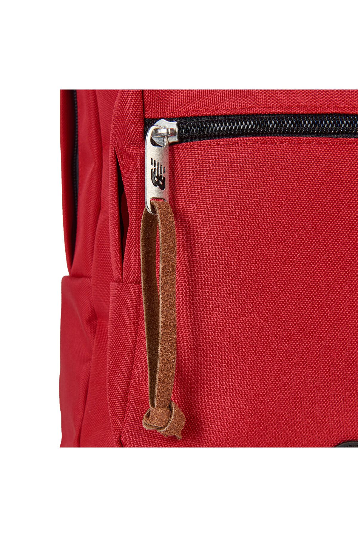 New Balance-Unisex Red Backpack 4