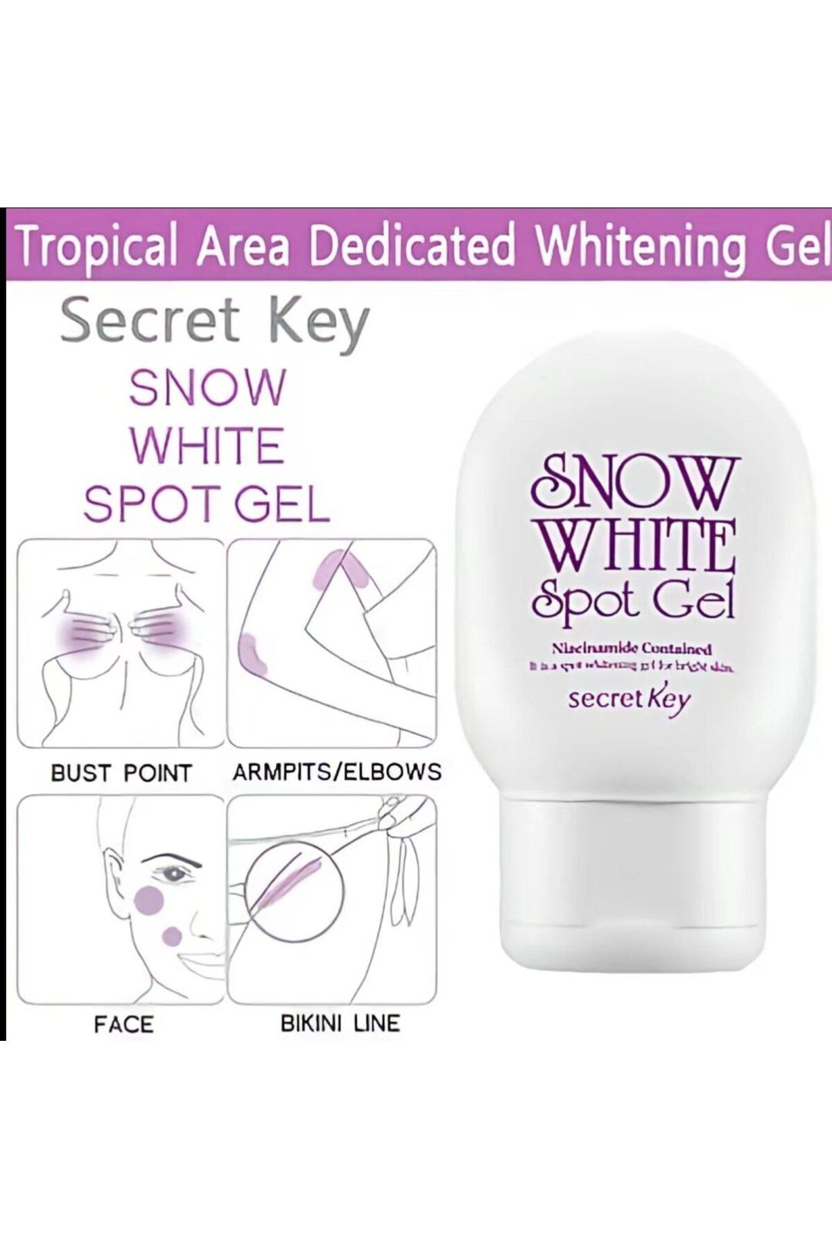Secret Key-Secret K Snow White Spot Treatment Gel, 65 ml 2