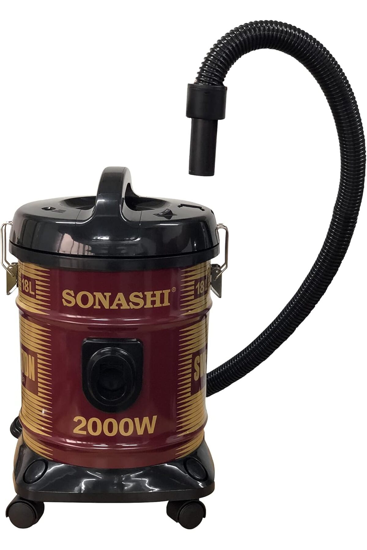 sonashi-18L Drum Vacuum Cleaner with Multi Filtration System 4