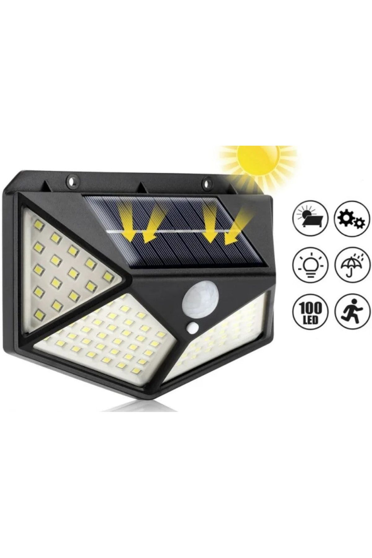 divendi-ro-Set of 6 ULTRA 100 LED Solar Lamps with Motion Sensor and 3 Light Modes 6