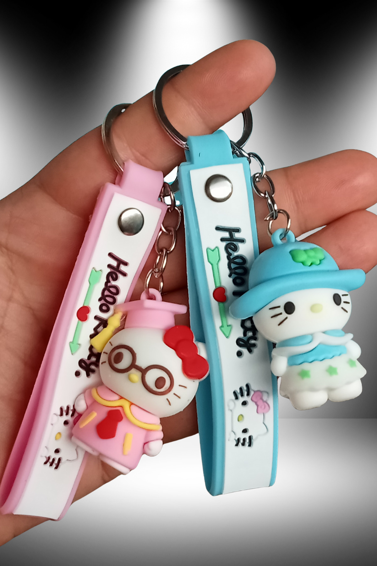Birmem Hello Kitty Anahtarlık 2'li Set Kadın & Kız Çocuk Çanta