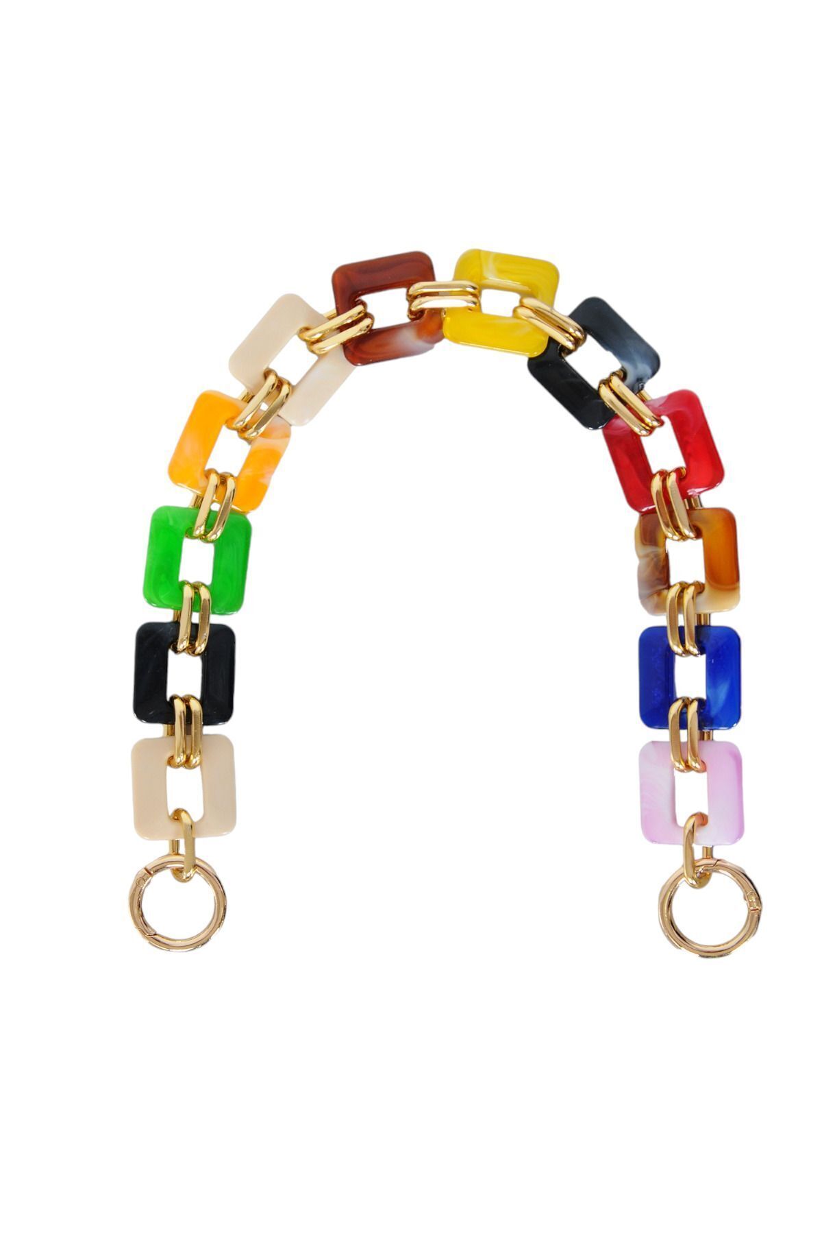 Acrylic Model Bag Handle For Mesh Bags And Leather Bags - Length : 45 Cm