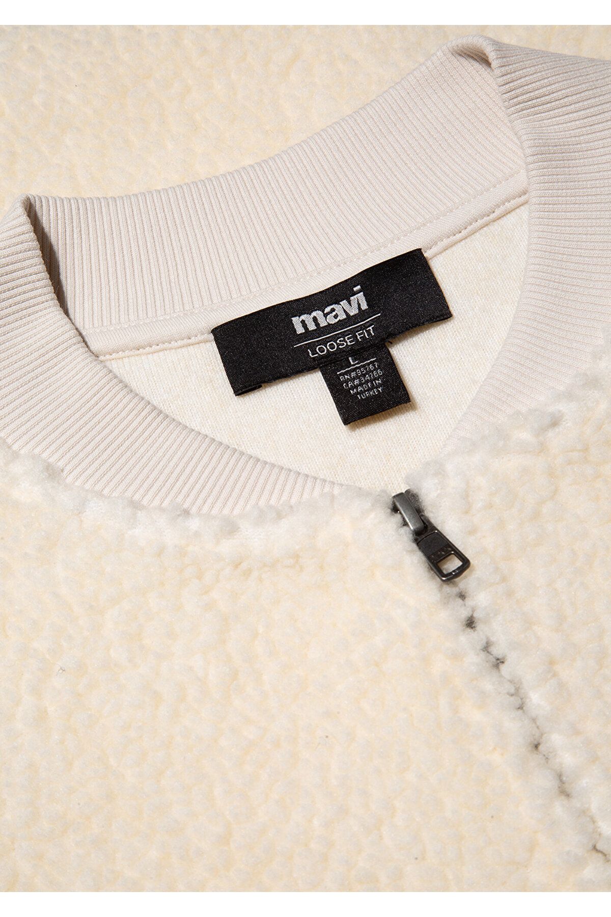 Mavi-Ecru Sherpa Vest Loose Fit / Loose Relaxed Fit 0S10262-70057 8