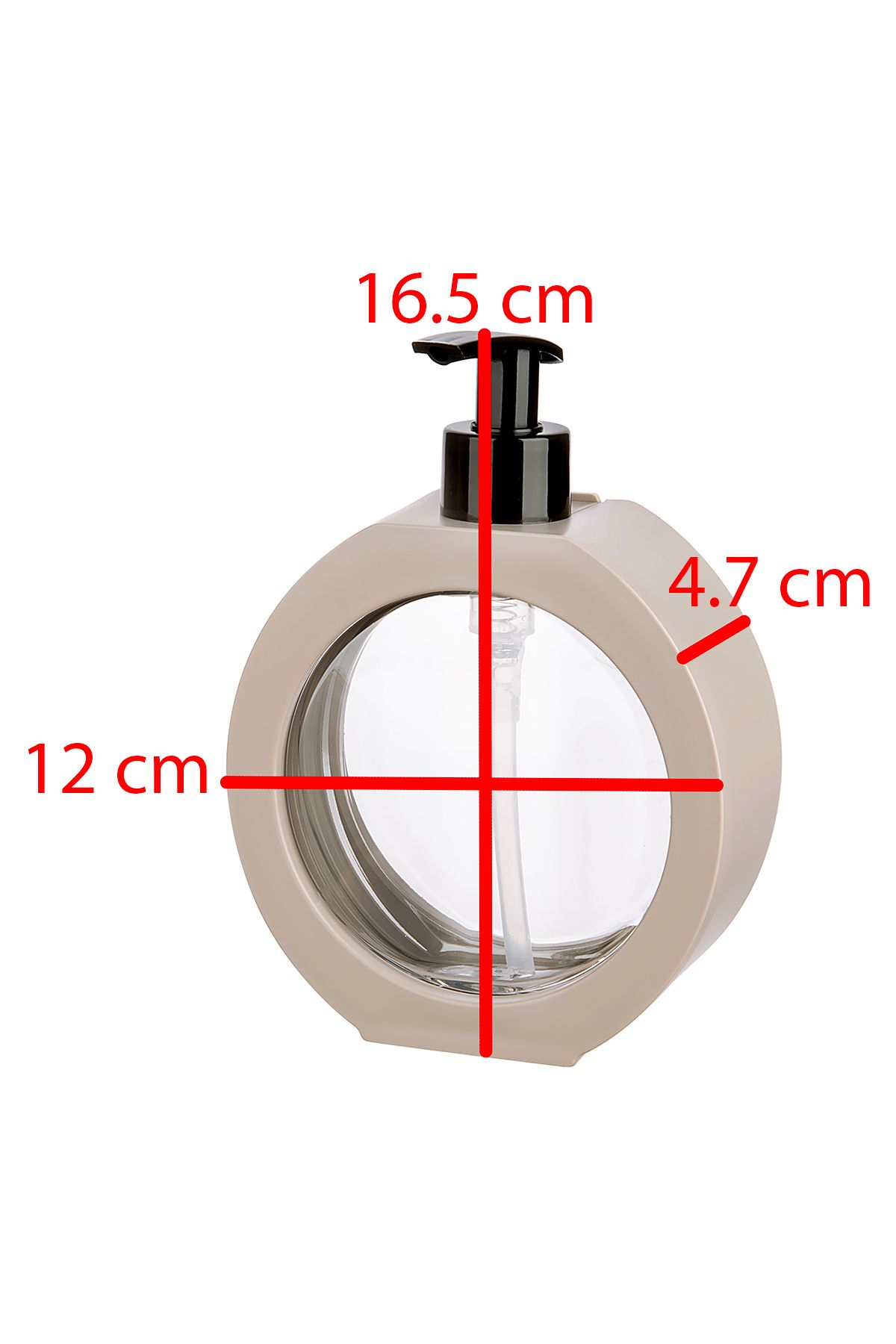 Emofom-Dozator de săpun Ovalis 350 ml Dozator de săpun lichid de blat 2