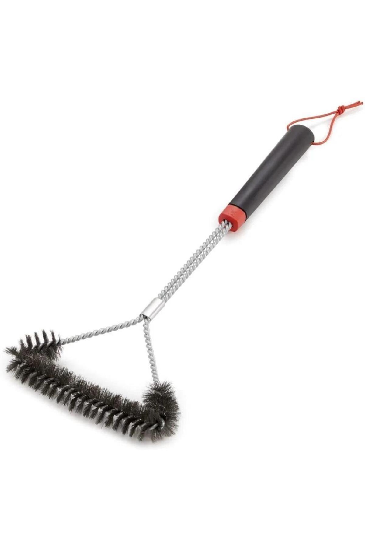 WEBER 46 Cm Three-sided Grill Brush - Üç Taraflı Mangal Izgara Fırçası 45 Cm - 6278