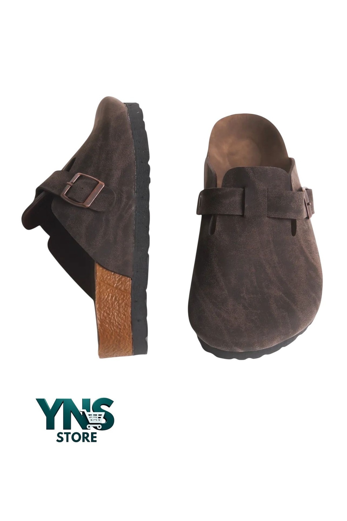 Ynsstore-Νέα σεζόν Νέο μοντέλο Boston Slippers Unisex Χρώμα καφέ 2