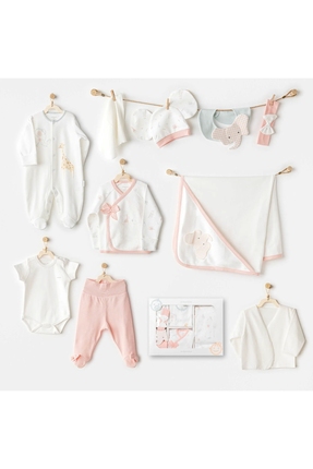 Andy Wawa Ac25501 Love Family 10'lu Hastane Çıkış Seti Ekru