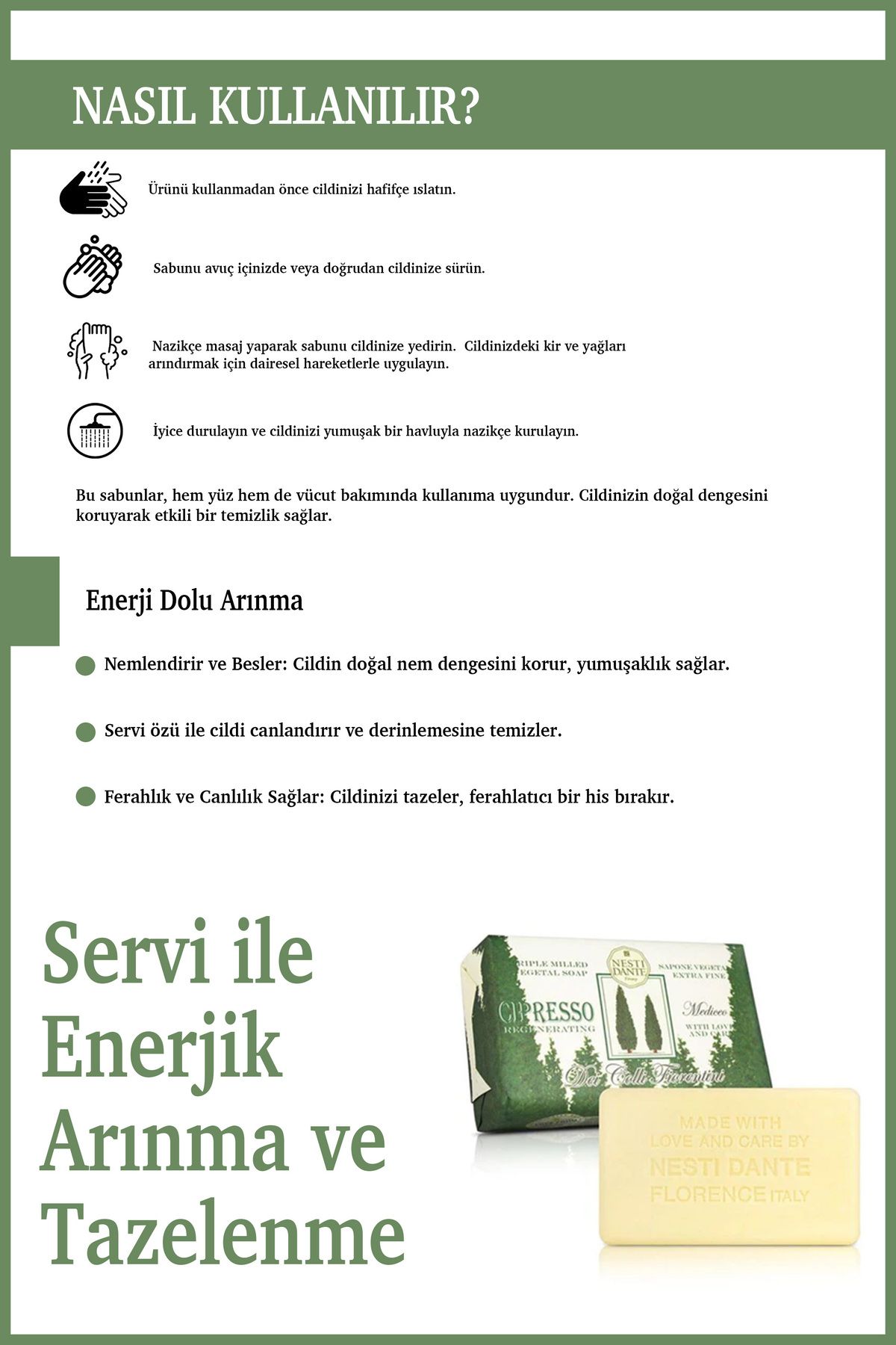 Nesti Dante-Dei Colli Fiorentini Cipresso Soap - 250Gr Revitalizing Serpent Extract 4