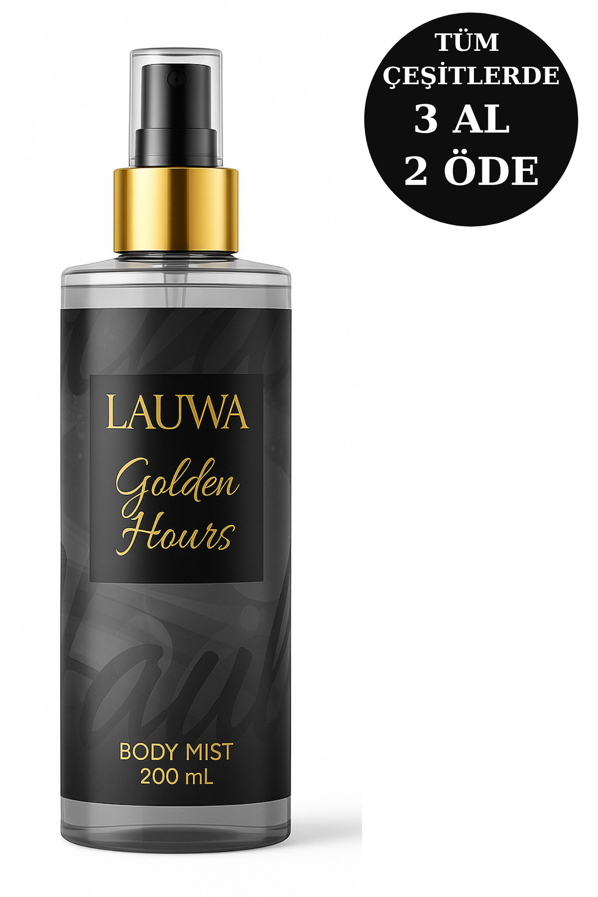 Lauwa Hindistan Cevizi Vanilya Kadın Vücut Spreyi 200 ml |kalıcı Fresh Parfüm Etkili Body Mist