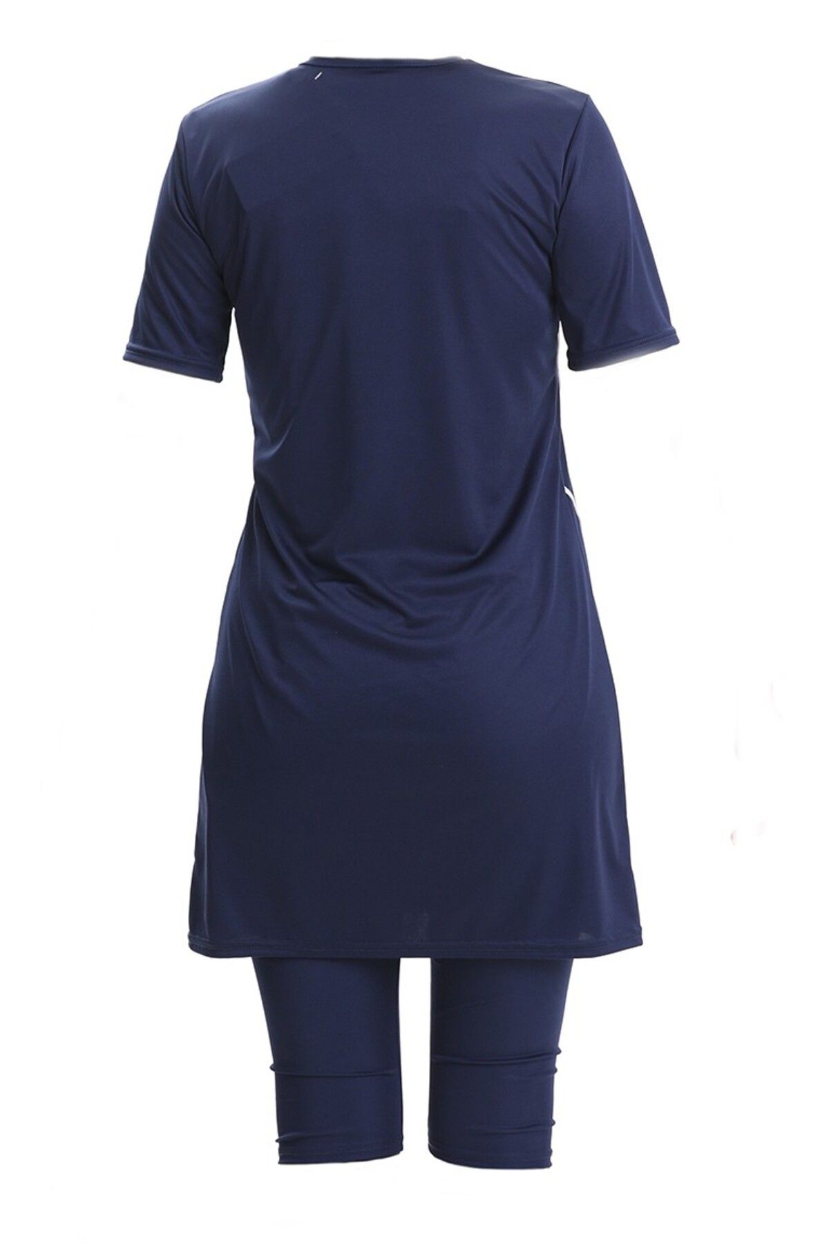 sefamerve-Μαγιό πισίνας με κοντό μανίκι 2501-02 Navy Blue 3