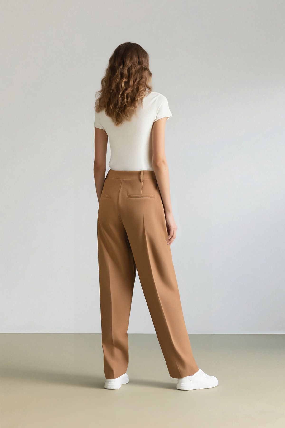 DeFacto-Sorbe X Tapered Fit Pants with High Waist Pockets - D9908Ax24Au 8