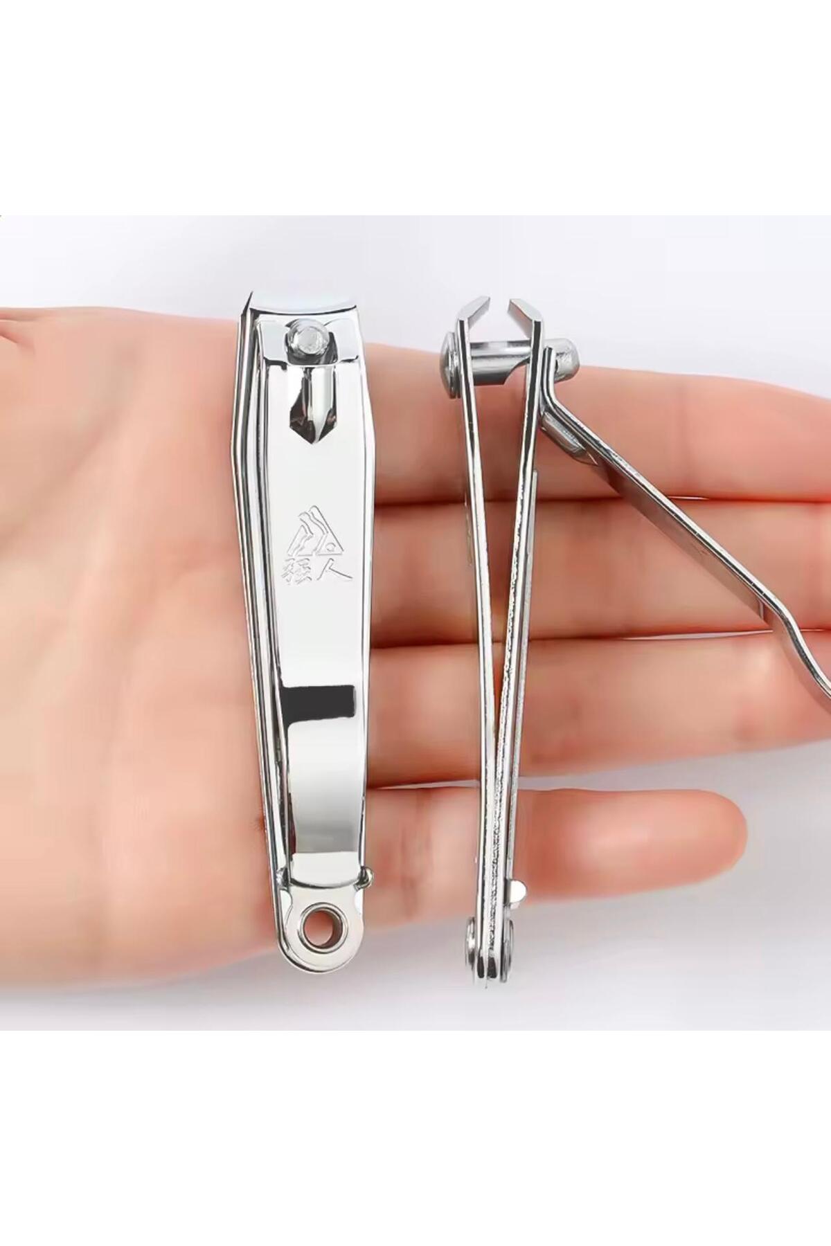 SİNKA Tırnak Makası 2'li Set Yan Ve Düz Paslanmaz fotoğrafı 4 (önizleme)