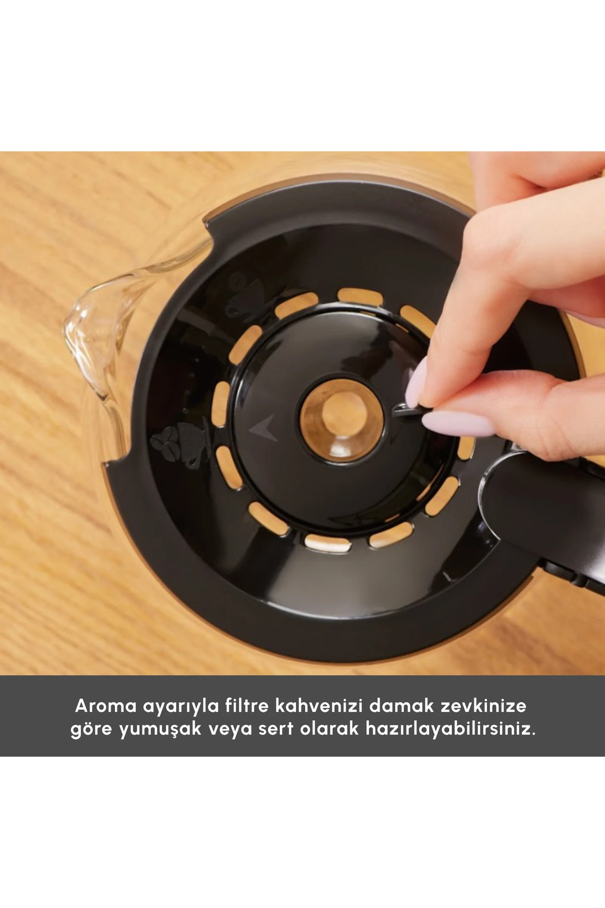 Karaca-Hatır Hüps Duet Türkische Kaffeemaschine, Silber 1400W Kaffeevollautomat-Kaffeemaschine 5