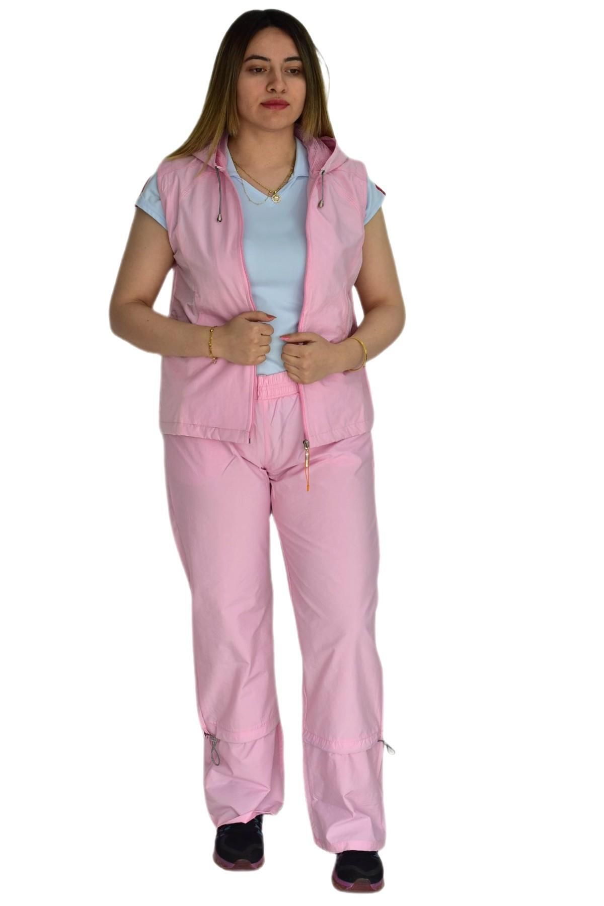 BAGLAN Model Set Vestă Și Pantaloni De Trening Pentru Femei Femeie - XL