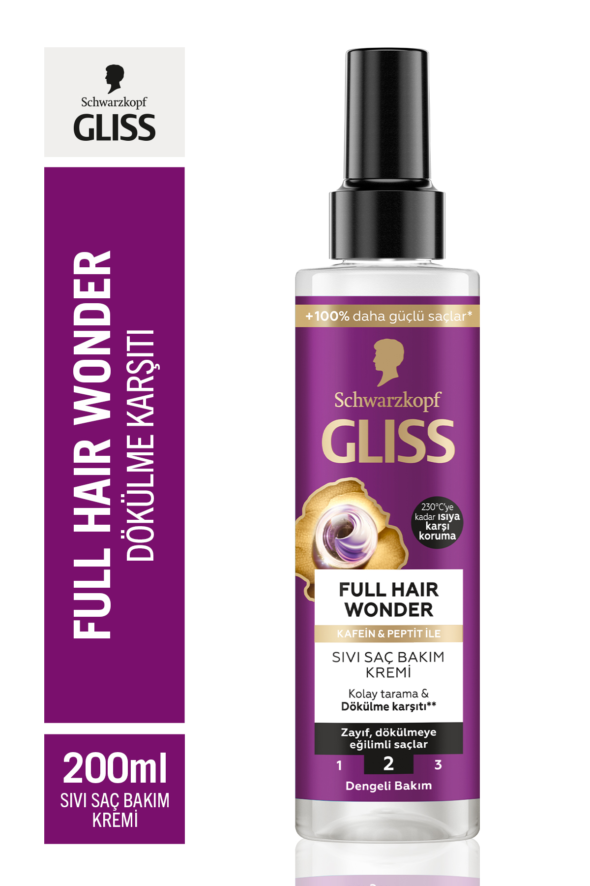 Full Hair Wonder Dökülme Karşıtı Saç Bakım Seti — SET.HNKL.5229 — تصویر 4 از 12