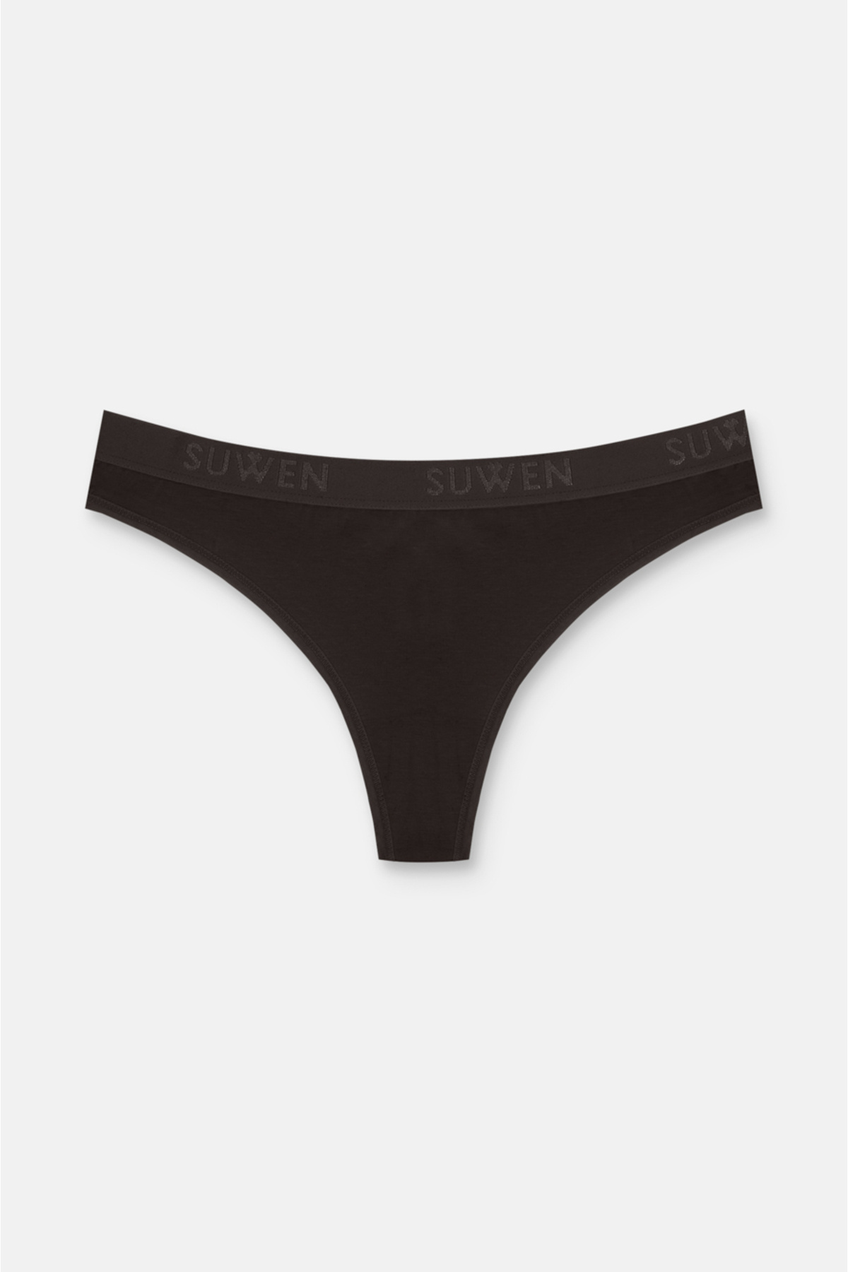 SUWEN-Cotton 3-Piece String Panties Set 4