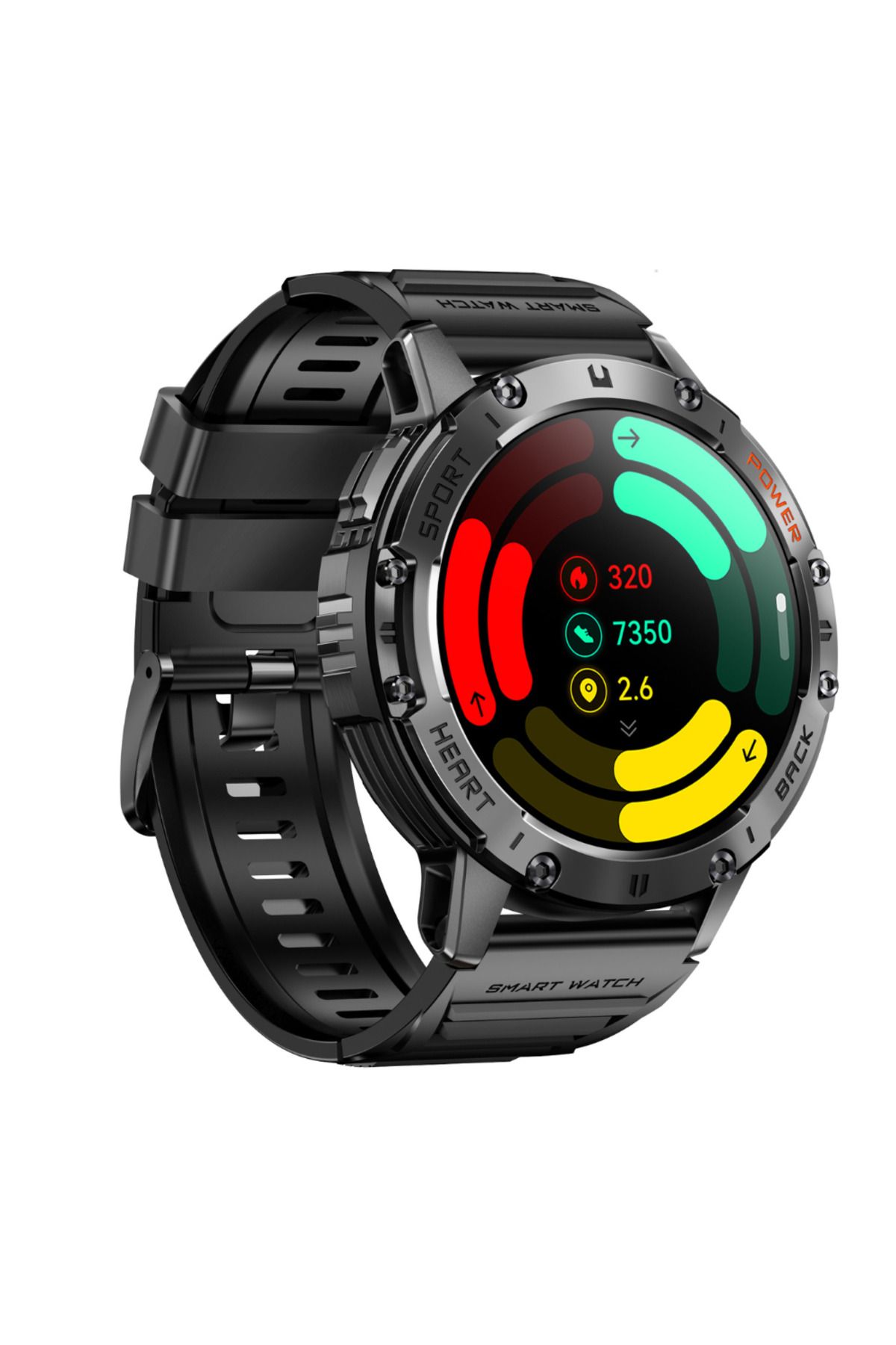 OEM-Smartwatch TWINKLER®, ecran AMOLED 1.43”, Apeluri Bluetooth 5.2, Multiple monitorizări 4