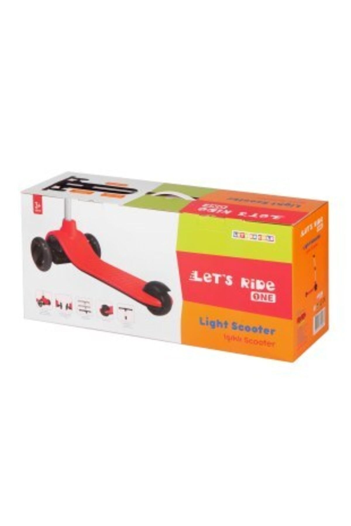 lets be child-Lc Let's Ride Red Children's Scooter with Light and 3 Wheels 7